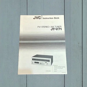JVC JT-V71 Operating Instructions Manual - Afbeelding 1 van 1