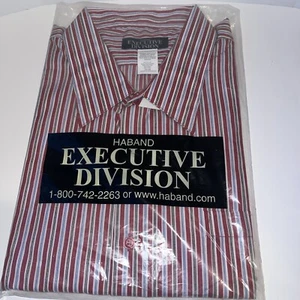 Haband XX Executive Division Dress Shirt Mens Long Sleeve Button Up NOS - Picture 1 of 4