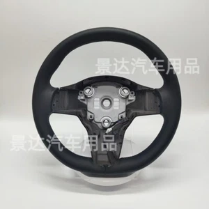 Driver Heated Leather Steering Wheel 1490214-00-B Fit for Tesla Model 3 Y NEW - Picture 1 of 9