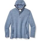 Tommy Bahama Men's Vintage Blue Quilted Hoodie  Navy XL BRAND NEW!!
