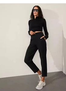 Athleta  Endless High Rise Pant Pants, Black, Size 14 Large nwot - Picture 1 of 7