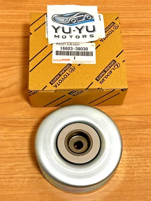 Lexus Genuine LS460 07-17 GS460 08-11 Belt Drive Idler Pulley 16603-38030 OEM Foto 1 de 4