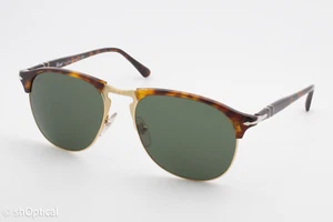 Persol 8649-S 24/31 Unisex Pilot getönte Sonnenbrille Gestell braun 56 mm - Bild 1 von 10