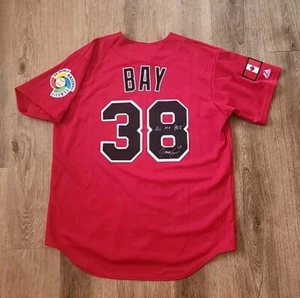 Camiseta Auténtica Clásica Mundial de Béisbol de Canadá Autógrafo Firmado por Jason Bay - Imagen 1 de 14