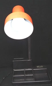 Orange Organizing Tray Office Desk Lamp - Picture 1 of 8