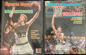 Sports Illustrated lot of Boston Celtics' 1986 championship magazines