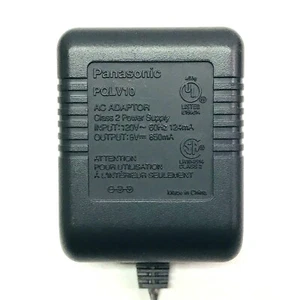 Panasonic PQLV10 AC Power Adaptor for Phone KX-TG4500B TGA450B TG2740 TG2770 - Picture 1 of 4