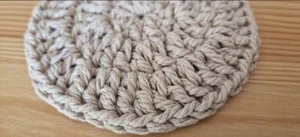 Handmade crochet coasters - set of 2 - Picture 1 of 3