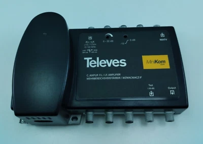 TELEVES 5363  Minikom 48dB Centra Multibandl Amplifier with UHF/VHF Mix - Image 1 of 4