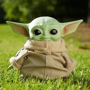 Mattel Disney Star Wars Plüschfigur 28 cm Grogu The Child Baby Yoda Mandalorian - Bild 1 von 9