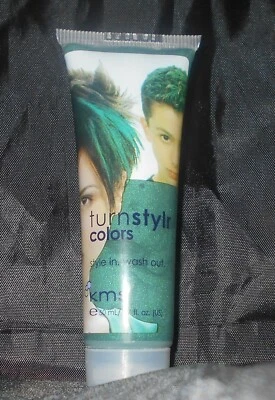 KMS Turnstylr Style In & Wash Out TEMPORARY HAIR COLOR ~ Jade Green ~ 1.7 oz.!! - Image 1 of 3