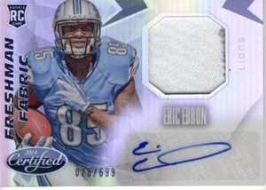 2014 Eric Ebron 2 Clr Parche RPA #d/699 Novato RC Refractor Leones #220 - Imagen 1 de 2