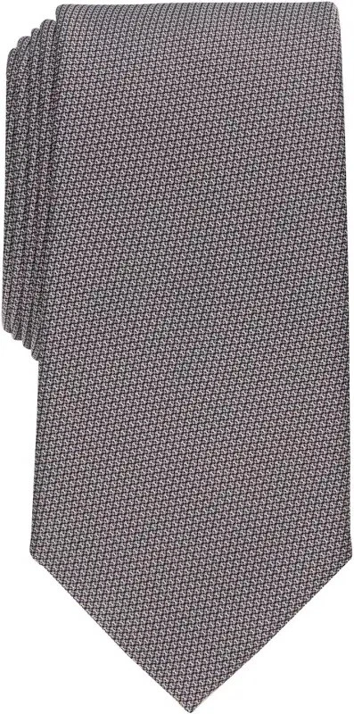 $55 Perry Ellis Mens Hydro Micro Taupe Tie NWT One Size Foto 1 de 1