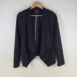 Portmans status womens blazer jacket 8 black long sleeve city office 111252 - Picture 1 of 8