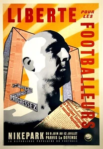 Nike Park Cantona 1998 by Studio Boot Liberte pour les Footballeurs - Picture 1 of 1