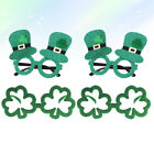  4 Pcs Irish Party Accessories Festival Glasses Patricks Day Supplies