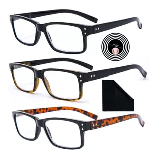 Mens Women Reading Glasses Retro Eyeglasses R032 Read +1.0 1.5 2.0 2.5 3 3.5 4.0 - Picture 1 of 11