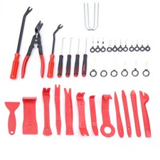 38 Pcs Car Trim Removal Tool Set,Hand Tools Pry Bar Panel Door Interior Clip Kit