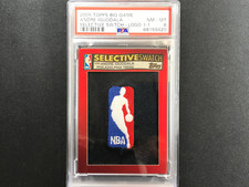 2005-06 Topps Big Game ANDRE IGUODALA Selective Swatch Logoman Patch 1/1 PSA 8