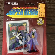 1990 THE ERTL DC COMICS SUPER HEROES THE JOKER No.728 DIE CAST ACTION FIGURE