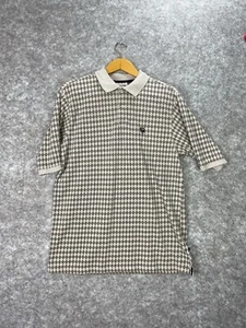Vintage Phat Farm Men’s Argyle Polo Shirt Size XXL Short Sleeve Grey 90’s Y2K - Picture 1 of 11