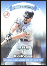 1997 Donruss Limited Counterparts Limited Exposure Wade Boggs Russ Davis #32
