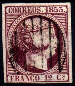 España nº 18. Año 1853. Ref 0620 - Imagen 1 de 1