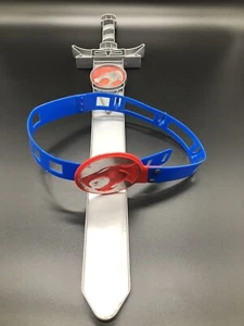 1985 Thundercats Sword of Omens Battle Gear Dress Up Cosplay Lion-O Sword & Belt - Picture 1 of 12