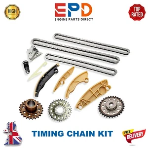 JAGUAR 204DT 204DTD 2.0DIESEL TIMING CHAIN KIT WITH GEARS XE (X7) LATEST QUALITY - Picture 1 of 7