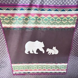 "Manta Pendleton Yellow Stone Grizzly Bear Family 64""x80"" 206 de 250" - Imagen 1 de 16