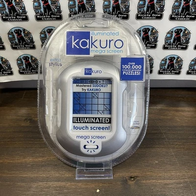 Kakuro Juego de Puzzle Electrónico Portátil Mega Pantalla Iluminada - Precintado Foto 1 de 2