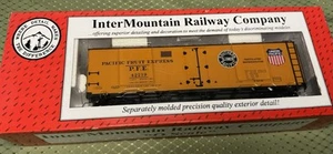 InterMountain Railway Steel Sided Ice Bunker Pacific Fruit #42219 O 2-Rail NIB - Picture 1 of 3