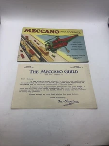 MECCANO. TOYS OF QUALITY ORIGINAL CATALOGUE 1956. IN VGC. - Picture 1 of 22