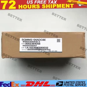 ONE NEW SGMMS-04ADC6E Servo Motor Fast Shipping US Stock - Picture 1 of 2