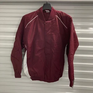 Russell Athletic 814LRMK Jacket Small Maroon White NWT - Picture 1 of 23