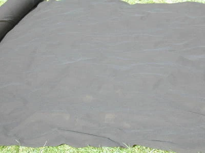 MATERIAL PANO 3 jardas preto/cinza tecido transparente transparente 9'x5ft capa de Halloween - Imagem 1 de 3