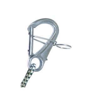 Mosquetón de boya gancho de boya gancho de barco mosquetón A4 acero inoxidable - Imagen 1 de 2