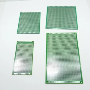 Fiber Glass Single Sided Prototype PCB Plate Printed Circuit Matrix Board FR-4 - Picture 1 of 13