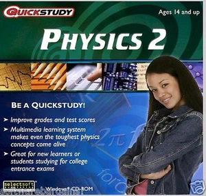 QUICKSTUDY PHYSICS 2: BOOST GRADES and BUILD SKILLS FAST! FAST SHIPPING! - Picture 1 of 1