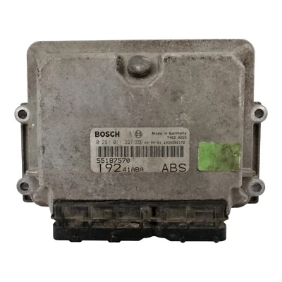 Centralina Iniezione FIAT STILO 1.9 Diesel MOTORE 192A3000 USATO ORIGINALE - Immagine 1 di 3