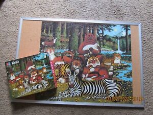 Charles WYSOCKI 1000 Pc Puzzle - FOREST ANIMALS - 4679-4 - 1973  MB