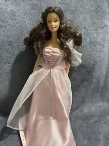 Prinzessin Barbie® Puppe (brünette) Produkt #: 56778 rosa Kleid biegbare Beine - Bild 1 von 9