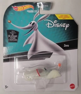 2023 Hot Wheels Zero Carros de Personajes Disney HKV23 Pesadilla antes de Navidad - Imagen 1 de 3
