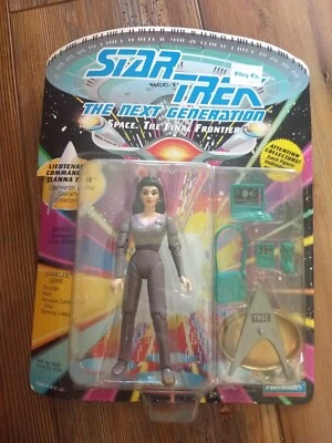 deanna troi star trek playmates NIB figure - Image 1 of 2