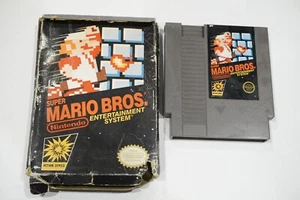 Super Mario Bros 1 NES Nintendo Entertainment System 5 Screw w Box ROUGH COND. - Picture 1 of 12