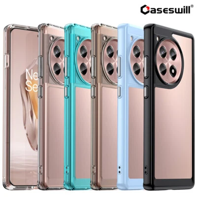 For OnePlus 13 12 12R 11 11R Nord 4 CE4 Lite Slim Clear Hard Back TPU Case Cover - Image 1 of 4