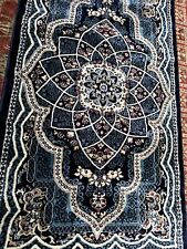 ORIENTAL SHAHAD RUG 120x180 CM -4625- EASY TO CLEAN Navy BLUE COLOR