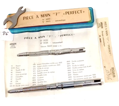 LOT. PIECE a MAIN "7" "PERFECT"Autom.ANTHOGYR N°3025 Joaillerie - Photo 1/3