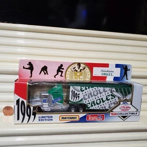Matchbox Limited Edition 1995 1/80 NFL PHILADELPHIA EAGLES Truck Nu in Excnt Box - Picture 1 of 5