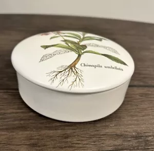 POOLE POTTERY COUNTRY LANE LIDDED TRINKET BOX DISH 5 INCH VINTAGE - Picture 1 of 7
